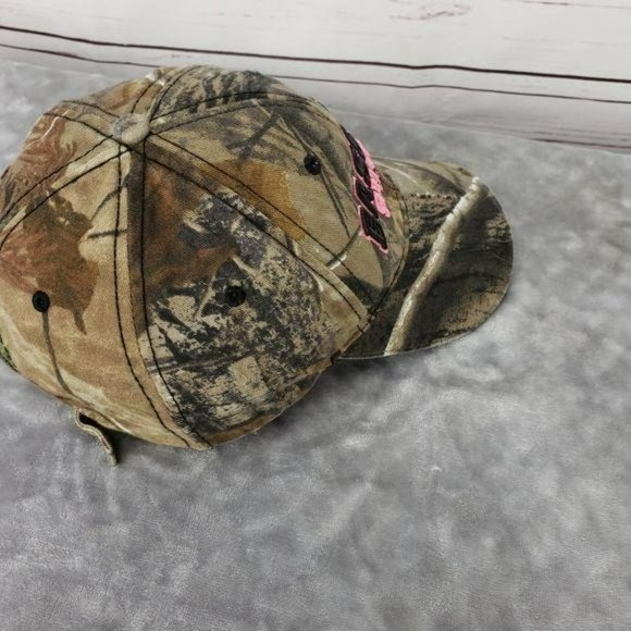 Bass Pro‎ Shops Pink Camouflage Hunting Fishing Outdoor Hat Cap Adjustable Used - Picture 5 of 8
